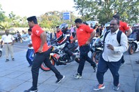 Naga Chaitanya at Stop Speed Awareness Walk